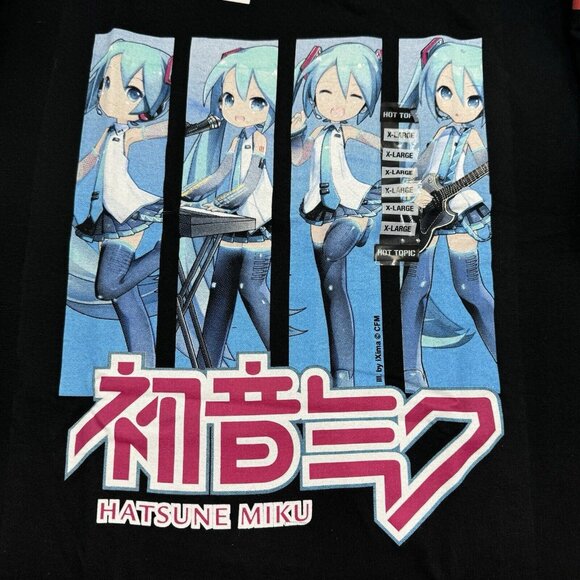 Hatsune Miku Panels T-Shirt X-LARGE New - Picture 5 of 6